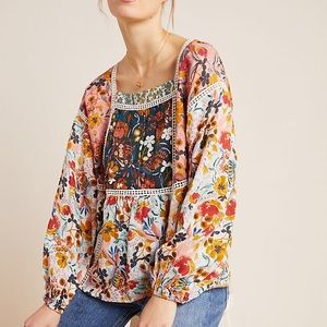 Maeve Nikki Peasant Blouse